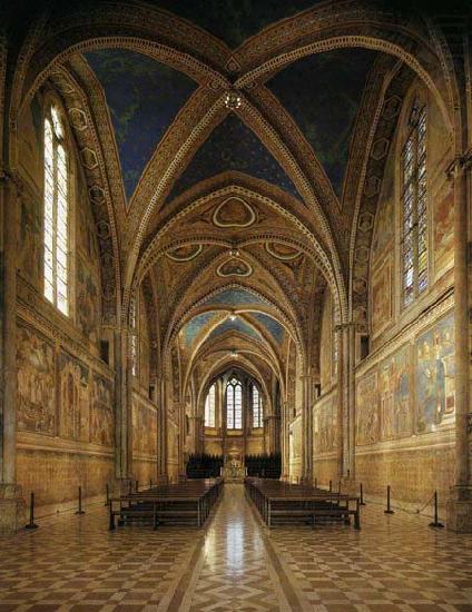 View of the interior, GIOTTO di Bondone